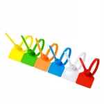 cable plastic seal Stepped lock belt design, the upper locking position is clearer and safer