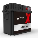 Caravan Yacht Marine Li-Polithium 200Ah Empty Group 27 Plastic Case 24V Solar Charging Battery Box