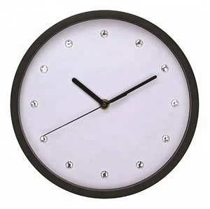 Cason factory price round plastic digital wall clock