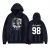 Import Casual cotton XXS-4XL oversized anime pullover hooded sweatshirt hoodie streetwear from China