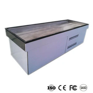 CE Approved High Efficient Stainless Steel  Equipment Ice Maker Table for Fresh Fish Seafood