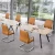 Import chair metal PU  leather office designer chair office chair YS-1517C  waiting room from China