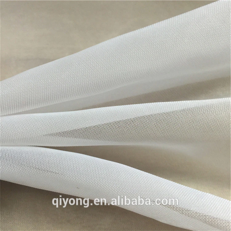 Cheap 100%Polyester Terylene Sheer Gauze/Voile Fabric for Kitchen Curtain or Window Screen