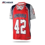 Cheap Custom lacrosse long sleeve shooting shirts/lacrosse jerseys