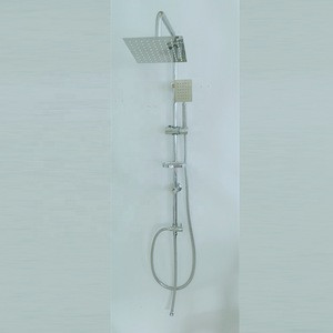 Cheap fashion design stainless steel bathroom shower mixer set