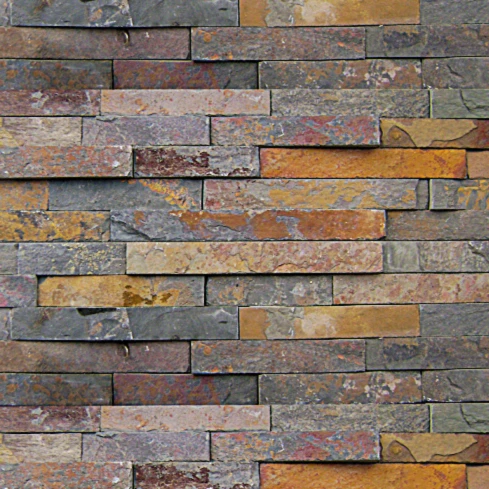 Cheap Manufacturer Rusty Natural Slate Exterior Stone Wall Tiles