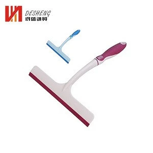 Cheap plastic window squeegee with handle