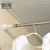 Import Cheap Price Adjustable 201 stainless  steel Shower Tension Curtain Pole Rod Pressure -proof Bathroom Accessories from China