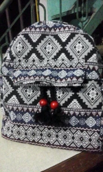 Cheap price brocade backpack, high quality student backpack