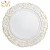 Import Cheap wholesale fancy plastic crystal plate chargers reusable tableware restaurant from China