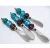 Import Cheese Spreader Set Of 4 Pieces Red & Green Beads from India