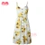 Import Chiffon Long Beach Dress Boho Sleeveless Fashion Sling Dress from China