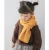 Import Children Warm Winter Cute Scarf Solid Color Knitted Neckerchief For Kids from China