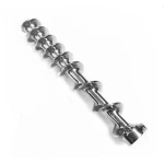 China Customize Made CNC Stainless Steel Part,  Stainless Steel Worm for Meat Grinder