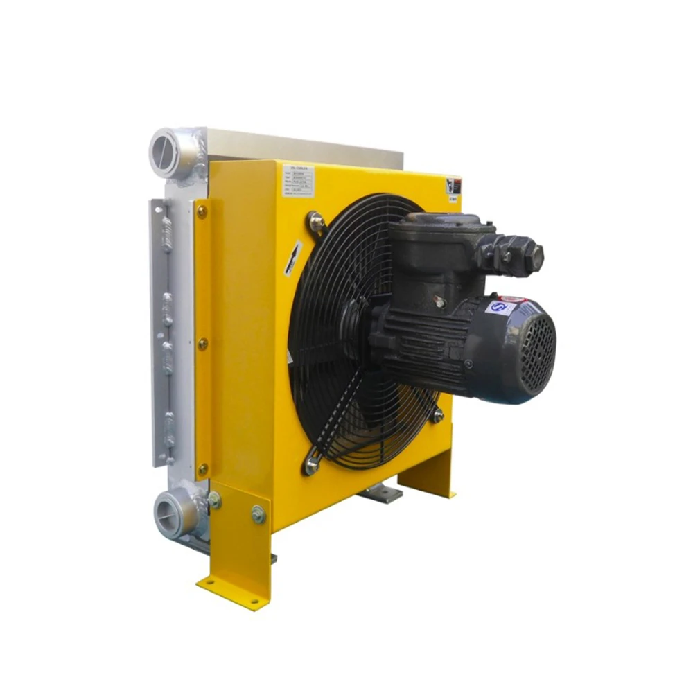 China Customized For Industrial Field Driven Fan Cooler With Pump Hydraulic Oil Radiator Cooler Oil Coolers
