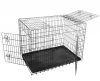 China factory 24" 30" 36" 42" 48" three doors wire dog cage
