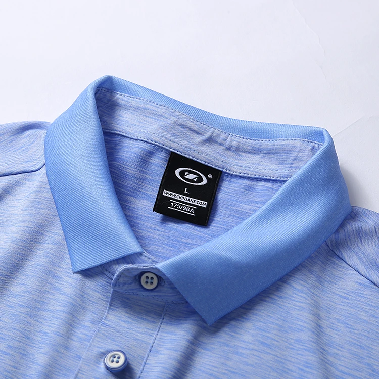 China Factory High Quality Plain Polyester Fabric Direct Polo Shirt Custom Made Polo Shirt
