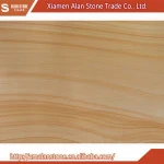 China Popular Sichuan Wooden Yellow Grain Sandstone Floor and Wall Tiles