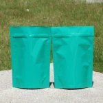 China supplier new design custom cheapest packaging stand up aluminum foil zipper bags stand up zipper bag for tobacco packaging