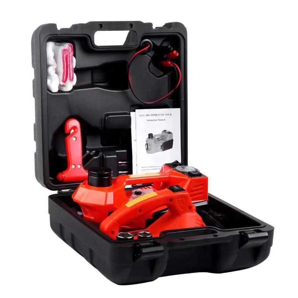 China Wholesale 3 Ton 12v Multi-functional  Electric Car Jack car floor jack and impact wrench