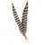 Import China Yiwu Factory Wholesale Reeves Pheasant Tail Feather 40-45cm Brown Jewelry Accessories DIY Clothing Accessories from China