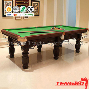 Buy Chinese 8 Ball Pool Table 9ft Snooker Billiard Table from Shanghai ...