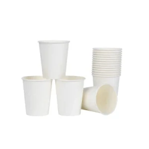 Classic Coffee Cup Hot Selling 8 Oz Custom Disposable Single Wall Paper Classic Coffee Cup for Hot and Cold Water Coffee