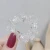 Import Clear telephone wire ponytail holder studded with pearl hair band Elastic scrunchy hair tie Wholesale hair accessories from China