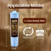 Coffee machine light water filter cartridge comparable with blue