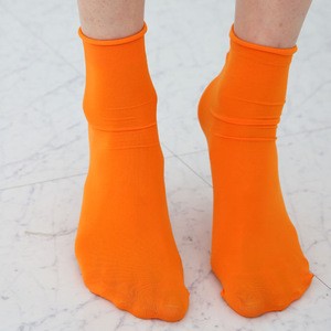 color stocking ankle vivid socks