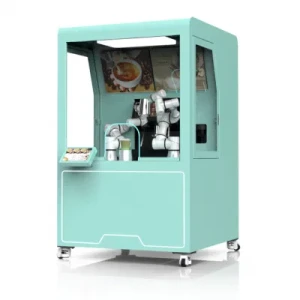 Commercial Automatic Robotic Ice-Cream Coffee Vending Machine