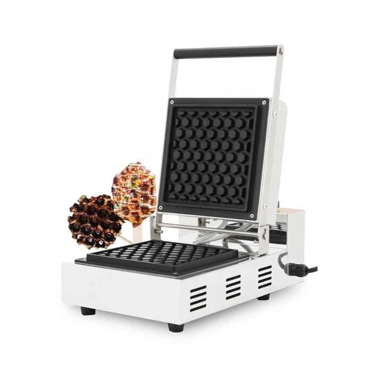 Commercial Electric heating Square Shape honeycomb waffle Baker with EGO Thermostat