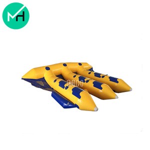 Commercial inflatable flying boat inflatable banana towable flyfish flying fish water sports