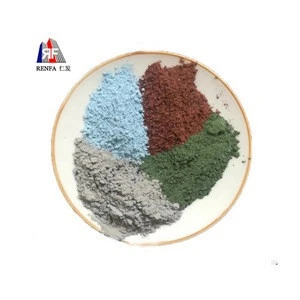 concrete stamp moulds colorful hardener powder