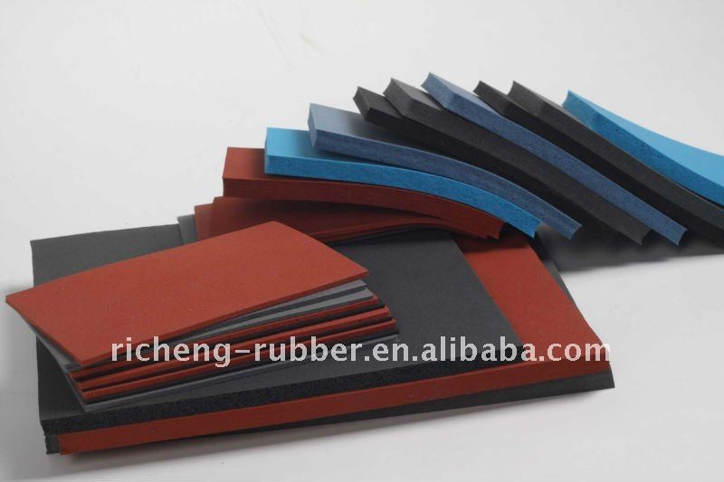 conductive silicone sponge/foam rubber sheet