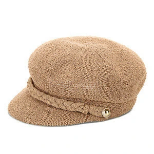 Coolmarch Cheap Paice Custom Berets Fashion Cotton And Linen Blend Custom  Hat For Autumn