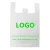 Import Corn Starch PLA Semi-transparent Custom Printed Plastic Bag t-shirt Shopping Biodegradable Poly Bags from China