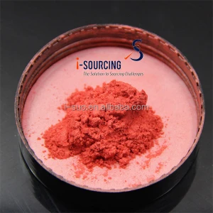 Cosmetic Grade Red Iron Oxide Pearl Pigment With Lower Color Difference