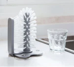 Creative Cup Bottles Cleaning Brush  Suction Wall Lazy Cup Brushes Cleaning Rotating Suction