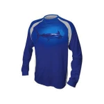 Crew-neck Sea Fishing Clothing Oversized Sublimation Specialized Fishing Shirt For Men