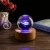 Import Crystal souvenir custom style 3d laser rose crystal ball music box from China