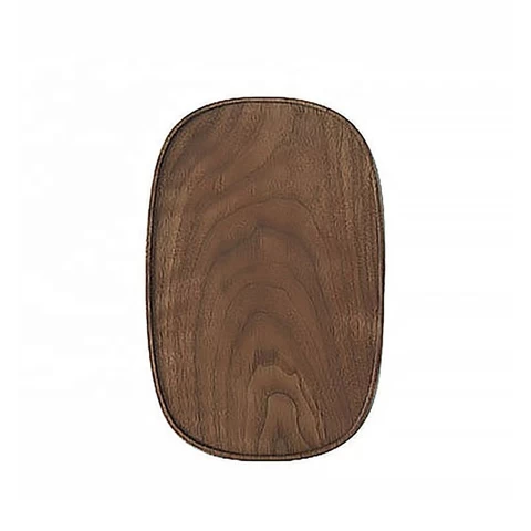 CSL factory Wholesale minimalist  New wooden small tea tray Japanese creative  ECO-FRIENDLY Teapot Holder Plate