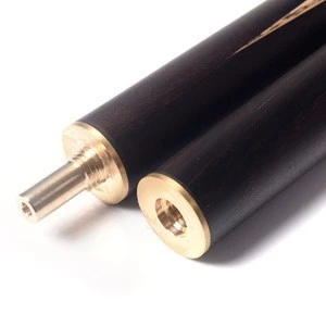 CUESOUL 57" Handmade 3/4 Snooker Cue with 2 Cue Extensions, Packed in Aluminium Cue Case