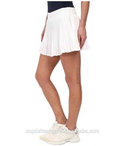 Custom 100% Polyester Pleated Tennis Skirt/Tennis Clothing Bestsellers in China
