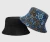 Import Custom all over print pattern cotton reversible double sided bucket hat from China