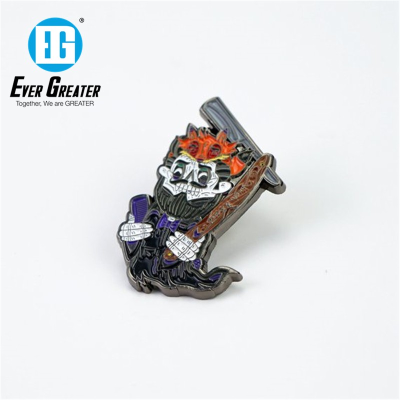 Custom Cartoon Enamel Metal Pin Badges for Clothes/Bag