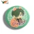 Import Custom Design Logo Promotional 58MM Blank Plastic Custom Tin Heart Pin Button Badge from China