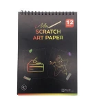 Custom DIY Magic Kids Rainbow Color Coil Scratch Art Painting Paper