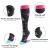 Import custom logo medical Elite football yoga Compression Socks nurse Women Athletic Socks knee high no slip socks from China