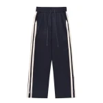 Custom Logo outdoor sports pants mens loose sweatpants with stripes